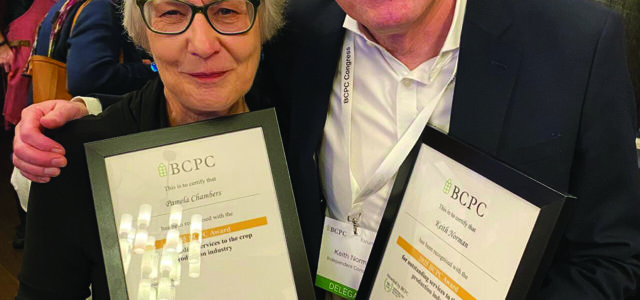 Crop production awards for industry stalwarts