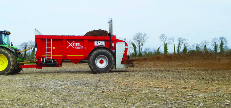 Hydraulic suspension among options for slurry tanker range