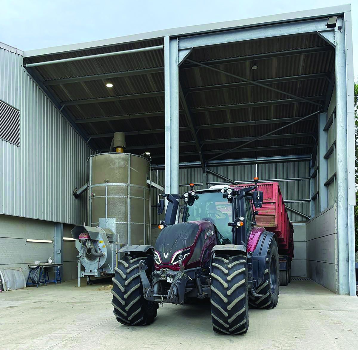 Farm cuts bottlenecks with auto drying system