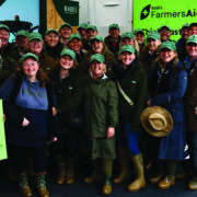 Hawkstone Farmers Choir at the RABI stand at Cereals