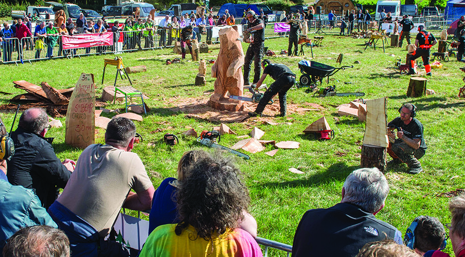 APF brings forestry trade to Ragley Estate